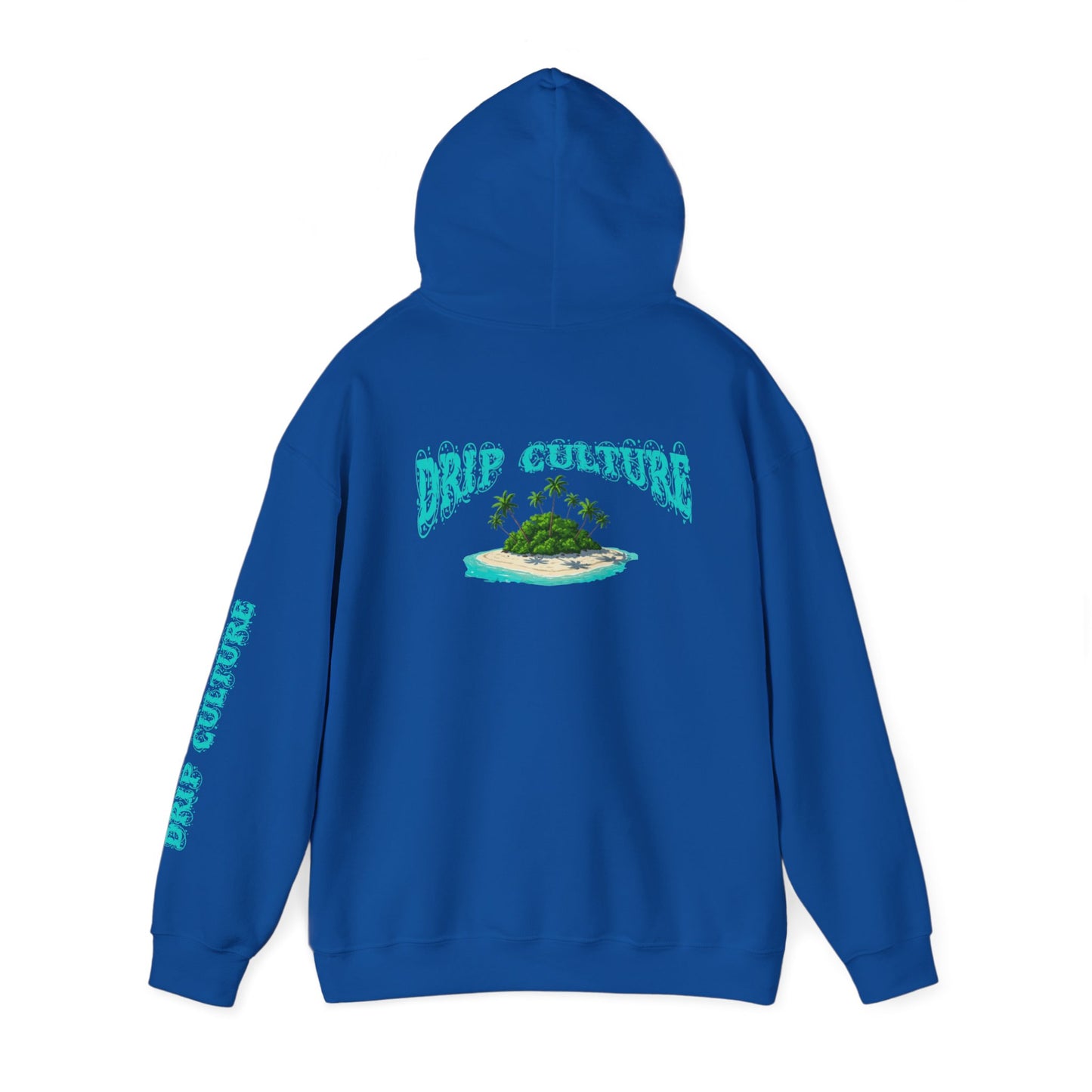 Unisex Hooded Sweatshirt - Drip Culture Island Vibes