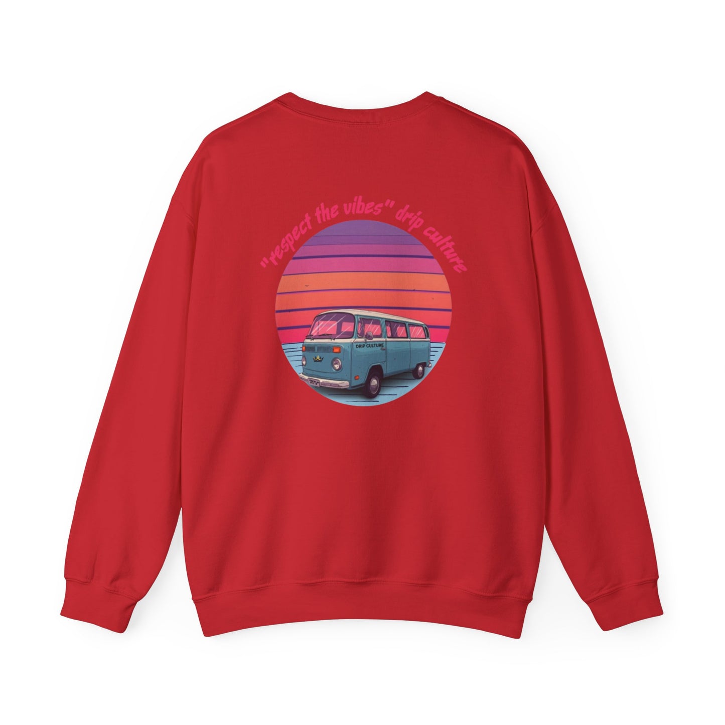 RETRO SUNSET VAN SWEATSHIRT