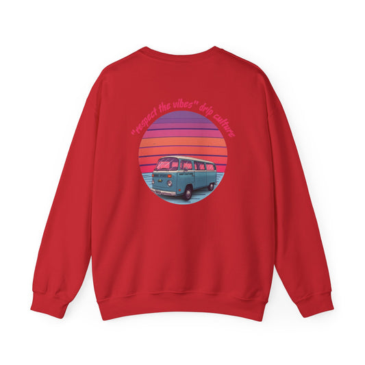 RETRO SUNSET VAN SWEATSHIRT