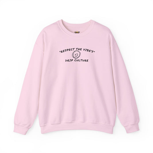 HAPPY "RESPECT THE VIBES" SWEATSHIRT