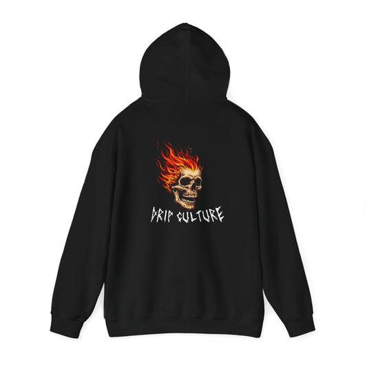 SKULL FIRE HOODIE