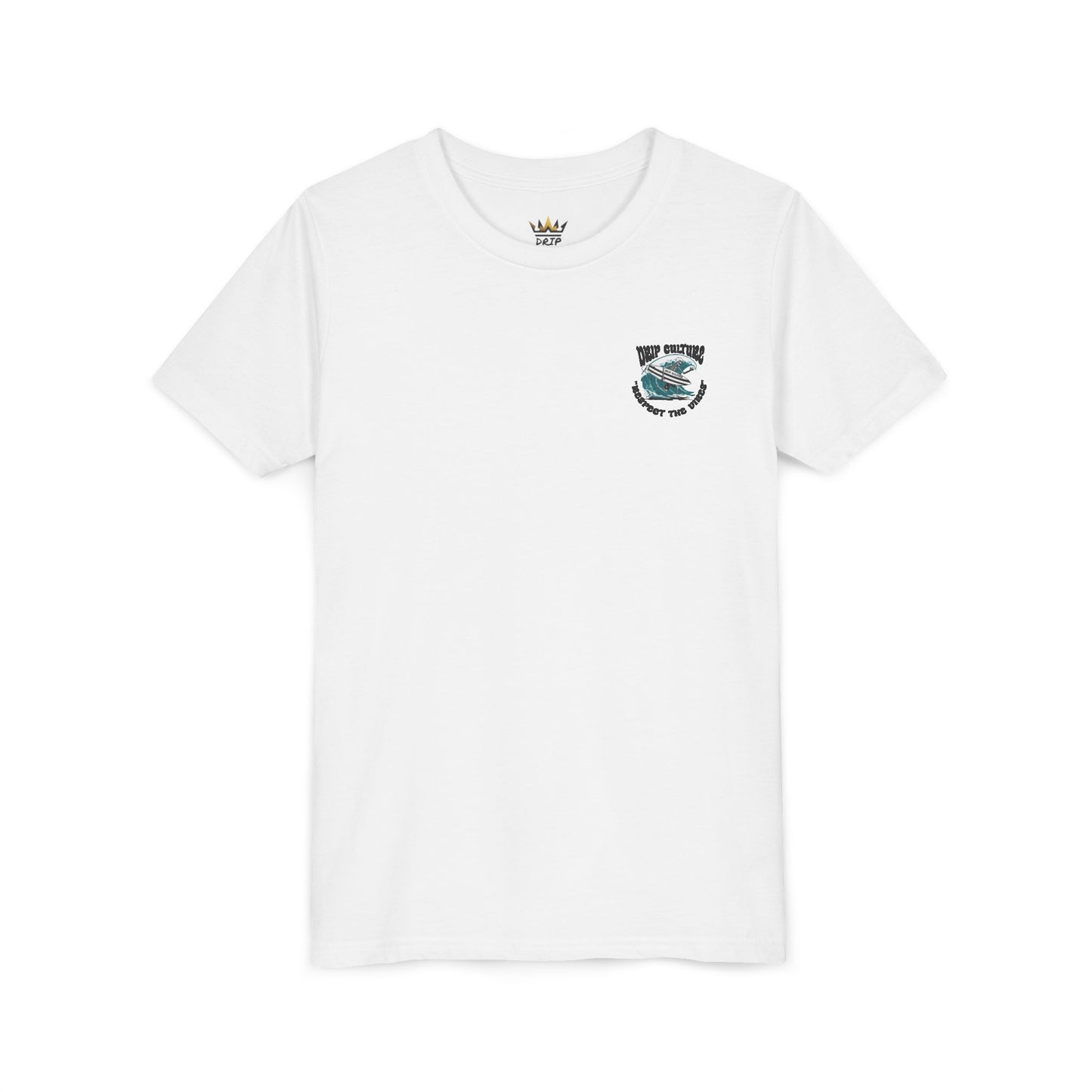 "RESPECT THE VIBES" SURFS UP YOUTH TEE