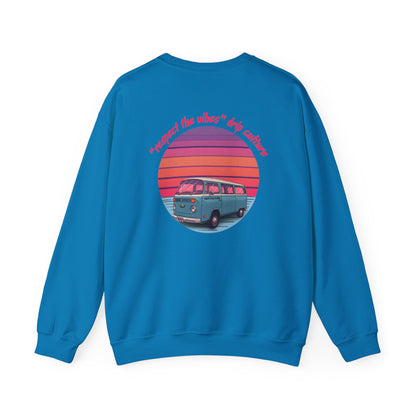 RETRO SUNSET VAN SWEATSHIRT