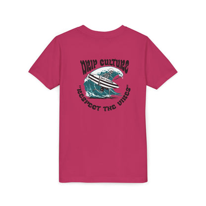 "RESPECT THE VIBES" SURFS UP YOUTH TEE