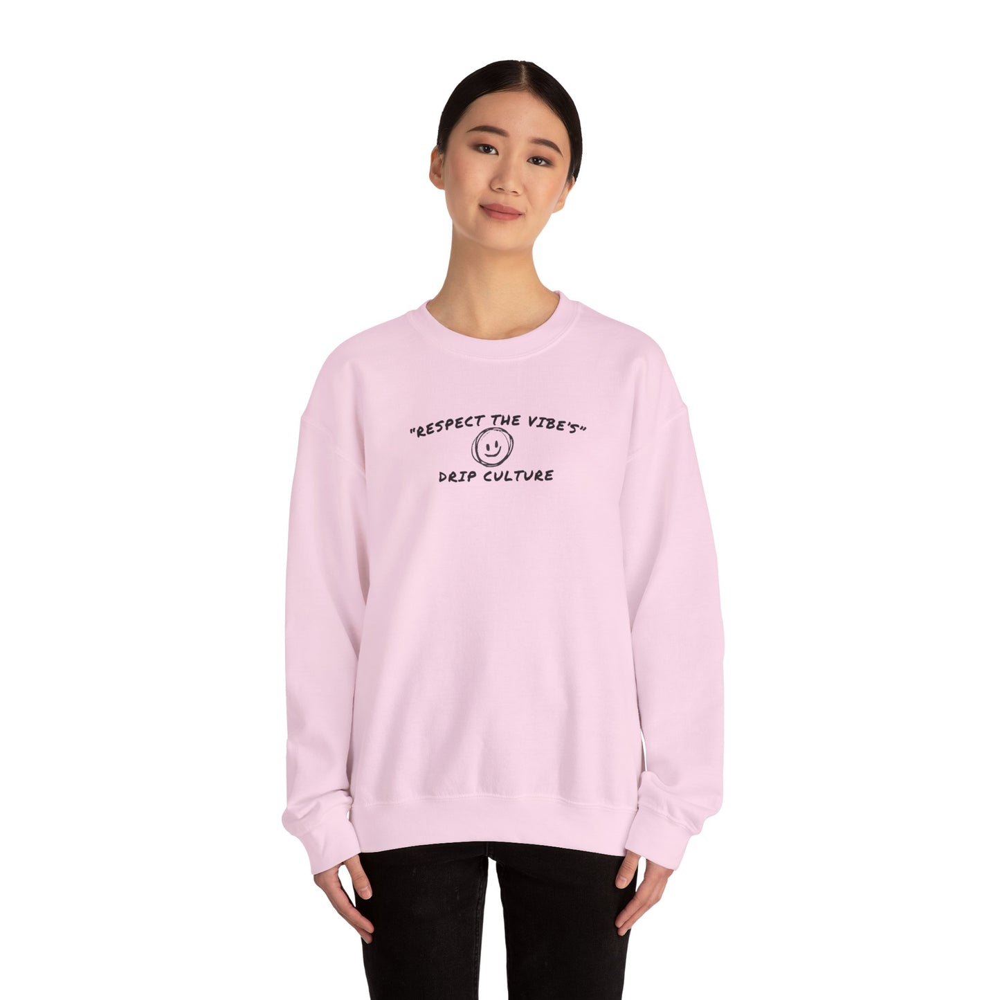 HAPPY "RESPECT THE VIBES" SWEATSHIRT