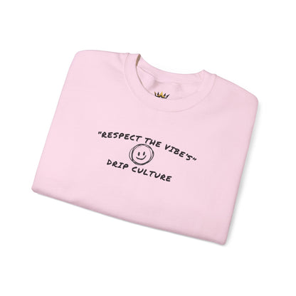 HAPPY "RESPECT THE VIBES" SWEATSHIRT