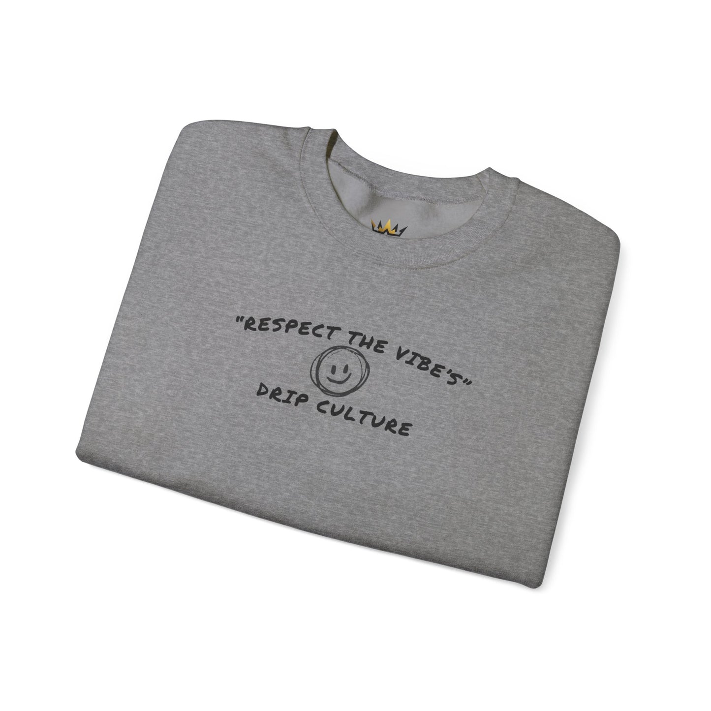 HAPPY "RESPECT THE VIBES" SWEATSHIRT