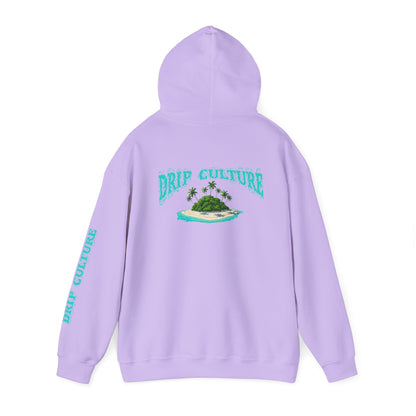 Unisex Hooded Sweatshirt - Drip Culture Island Vibes