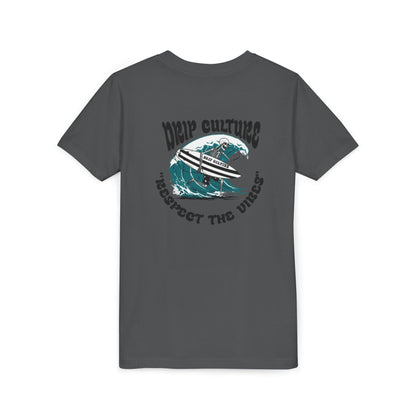 "RESPECT THE VIBES" SURFS UP YOUTH TEE