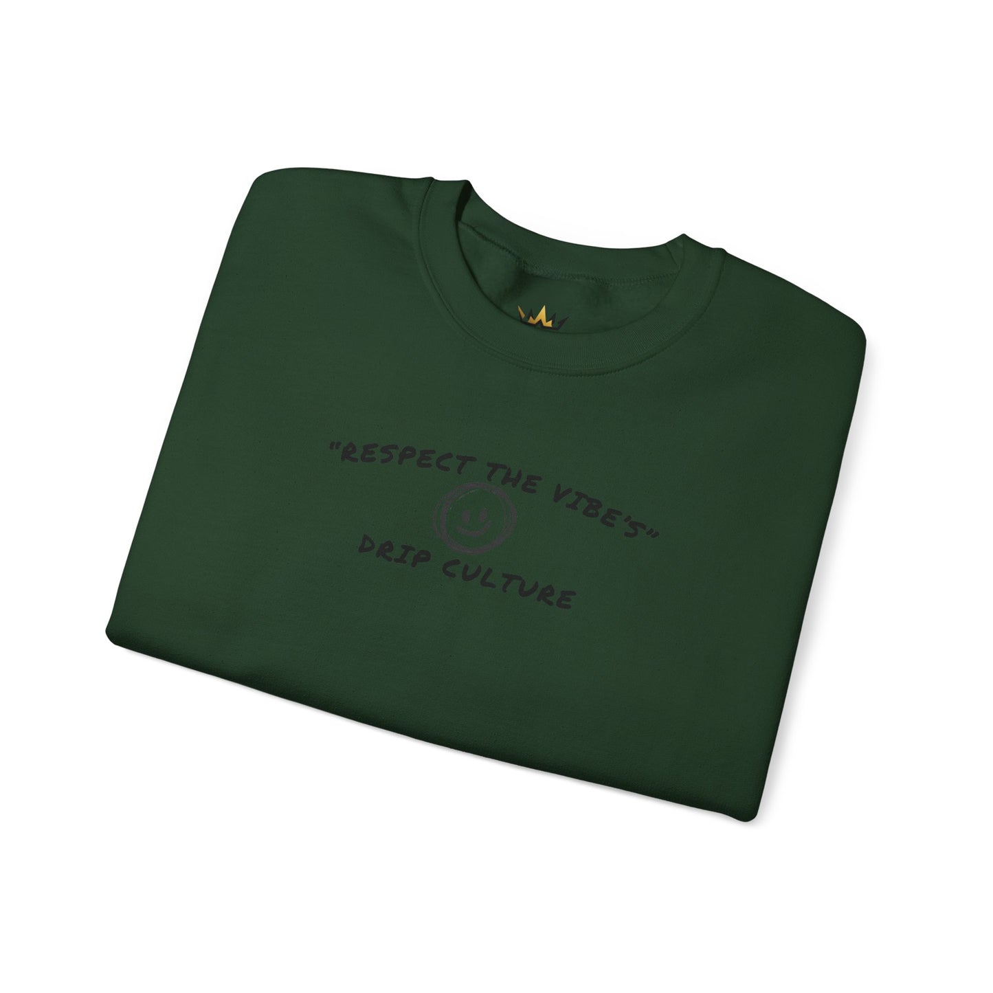 HAPPY "RESPECT THE VIBES" SWEATSHIRT