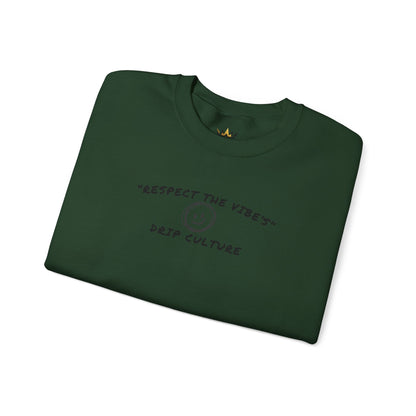 HAPPY "RESPECT THE VIBES" SWEATSHIRT