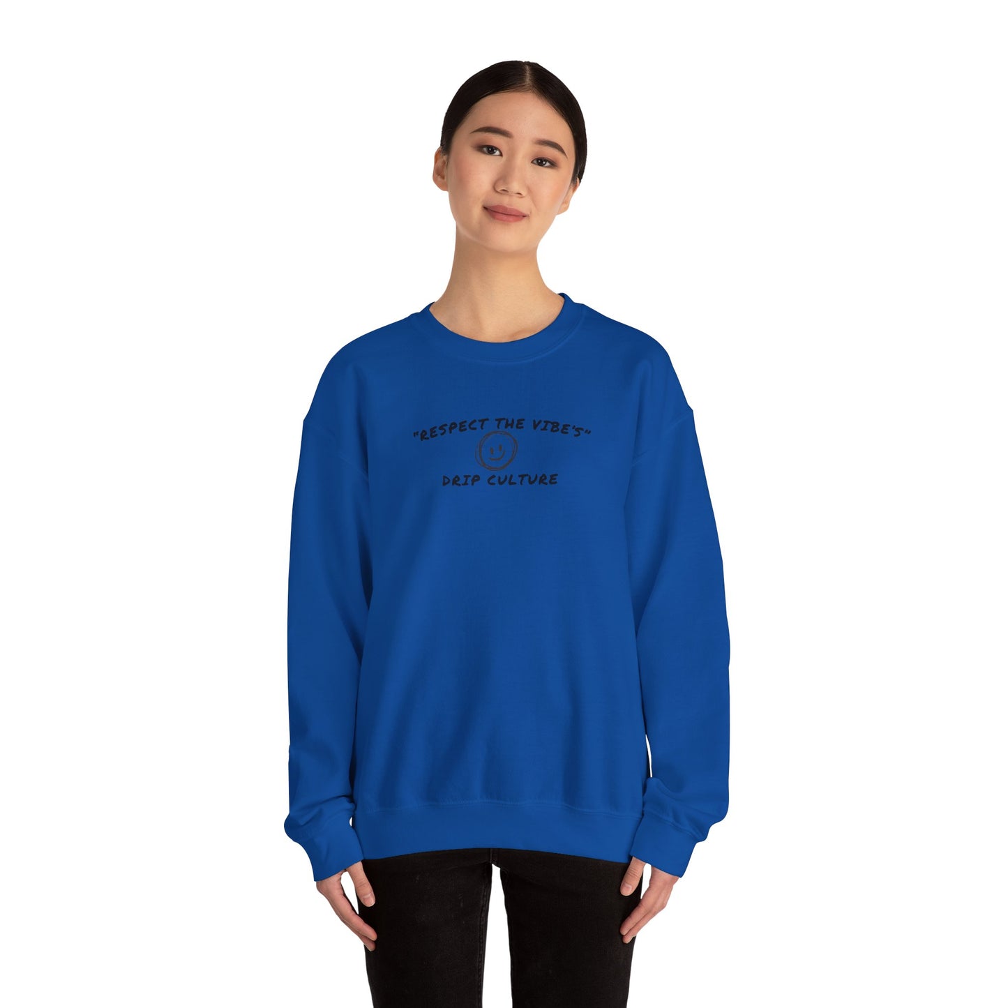 HAPPY "RESPECT THE VIBES" SWEATSHIRT