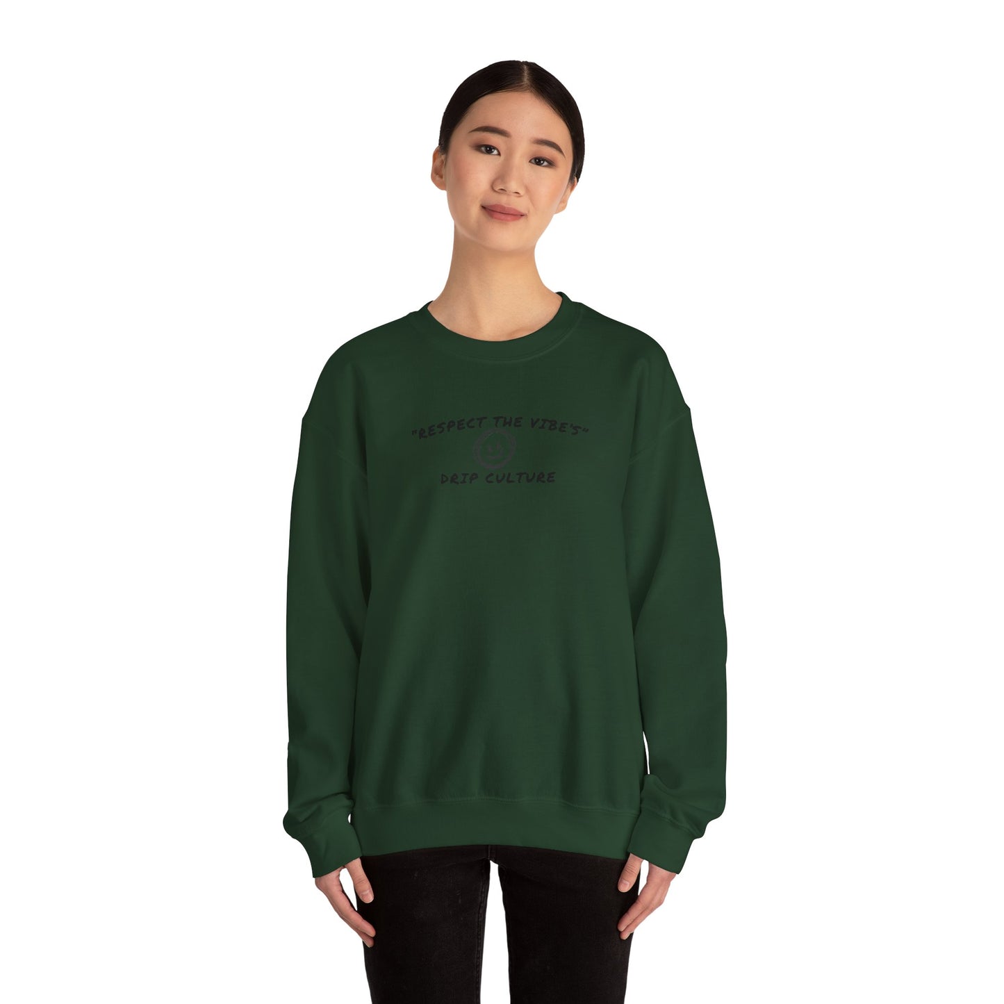 HAPPY "RESPECT THE VIBES" SWEATSHIRT