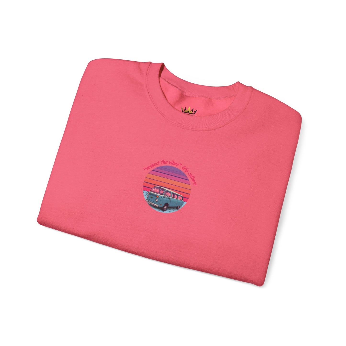 RETRO SUNSET VAN SWEATSHIRT
