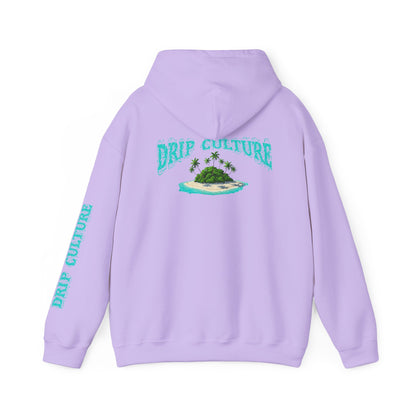 Unisex Hooded Sweatshirt - Drip Culture Island Vibes