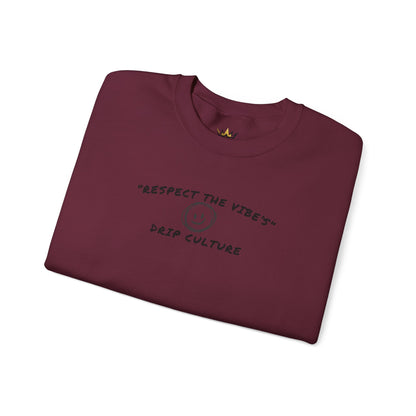 HAPPY "RESPECT THE VIBES" SWEATSHIRT